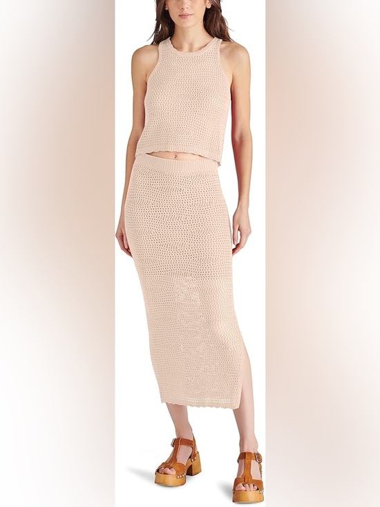 House of Harlow 1960 Dresses & Skirts - House of Harlow 1960 Beige Crochet A-Line Skirt